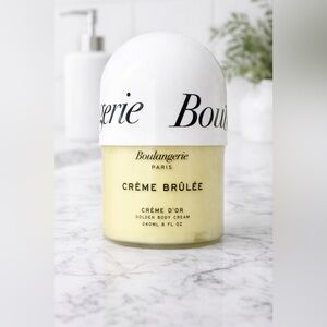 Boulangerie Paris Creme Brulee Golden Body Cream 8oz NIB Sealed